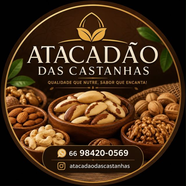 Logo Atacadão das Castanhas